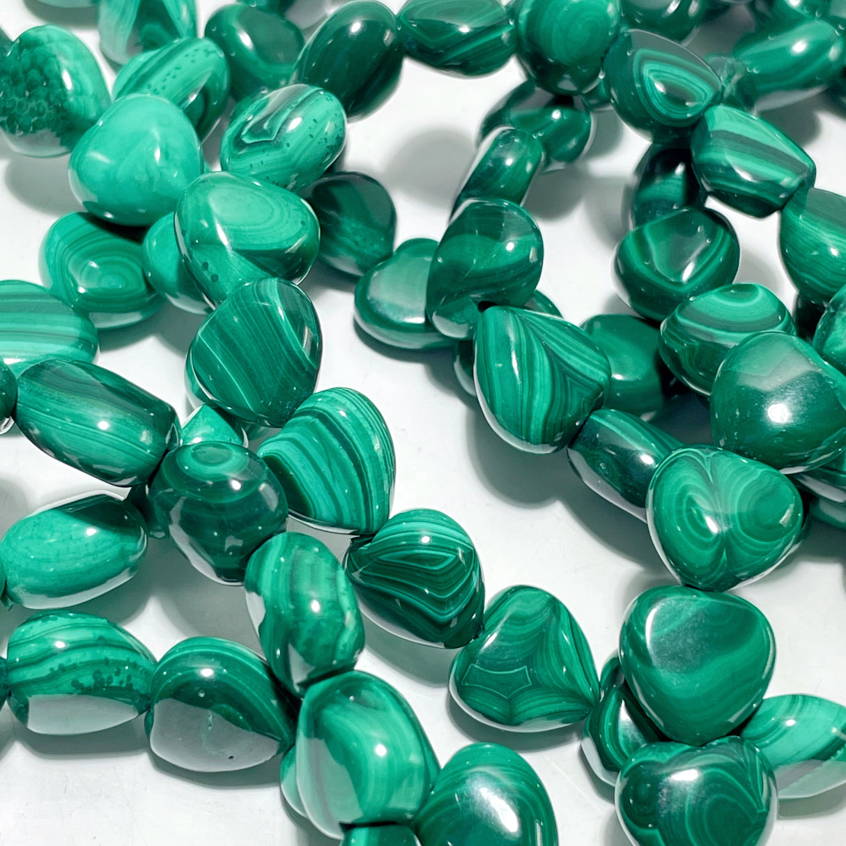 Malachite Heart Bracelet Wholesale