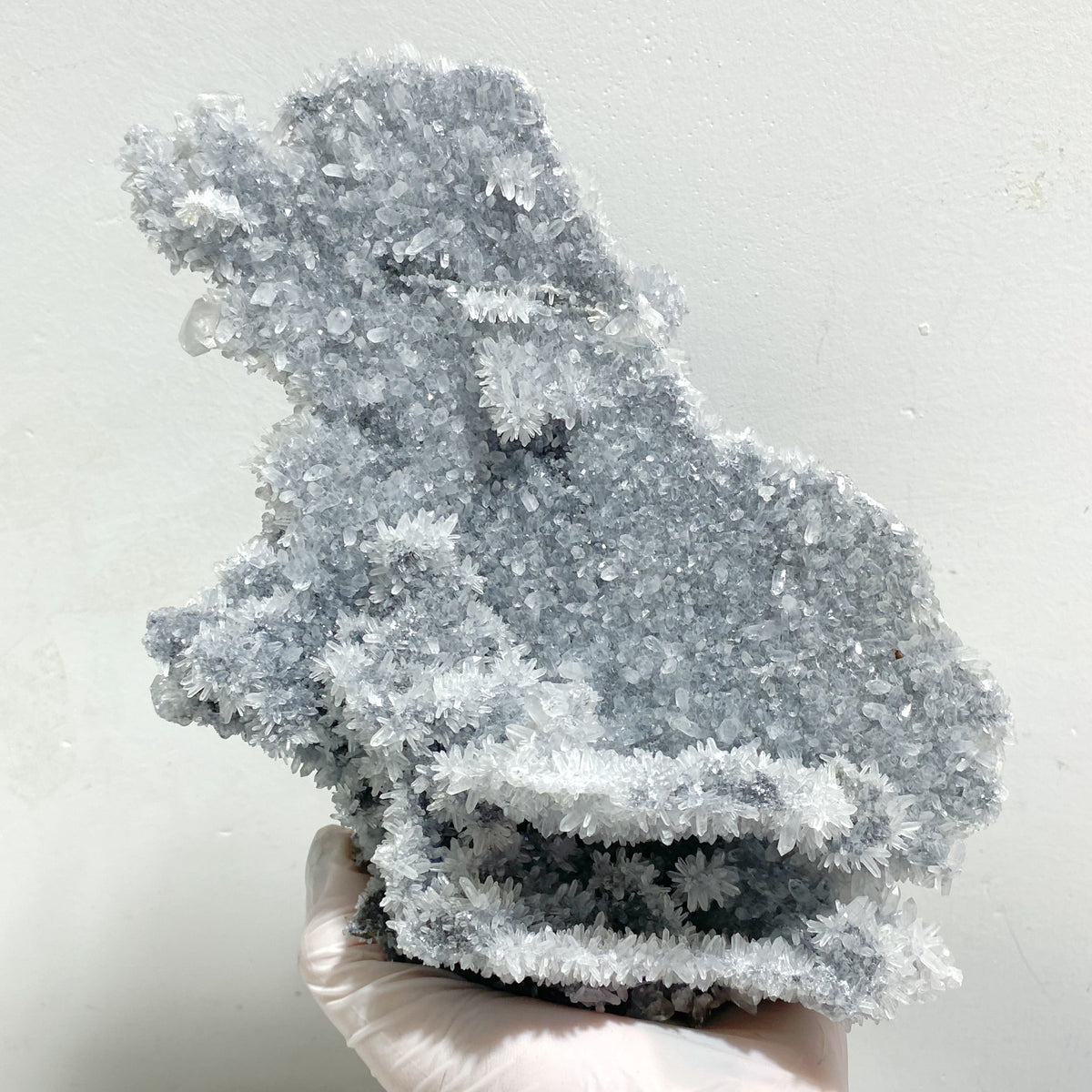 5 Pieces Large Black Clear Quartz Cluster Specimen For Collection