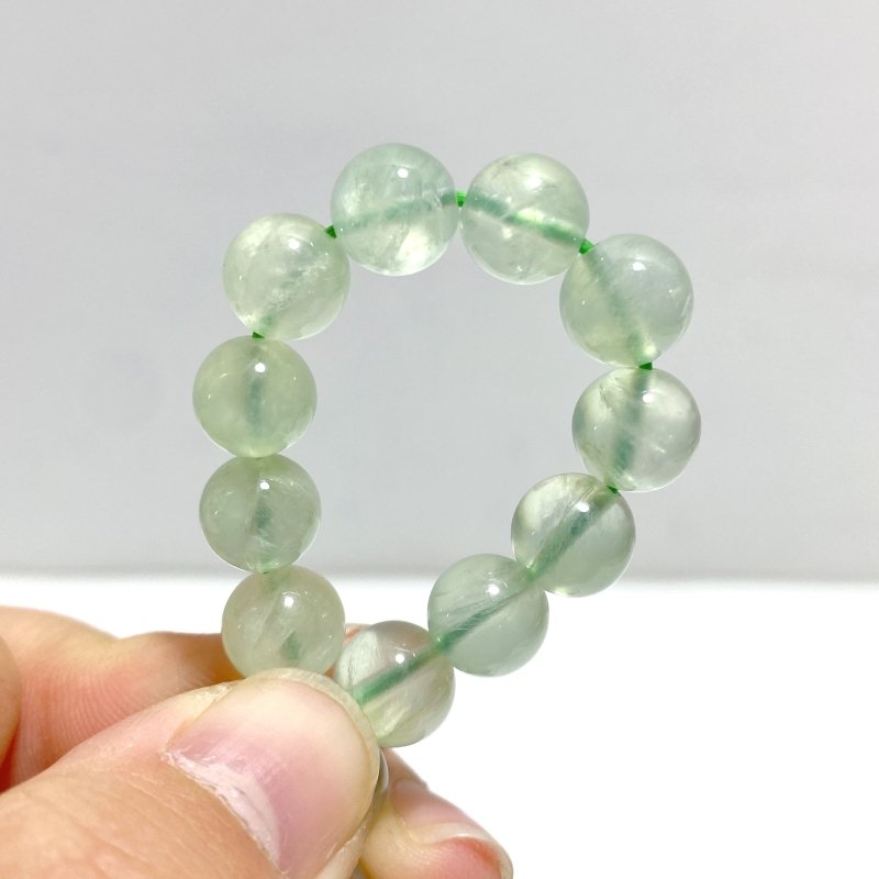 10 Pieces 8mm Prehnite Bracelets - Wholesale Crystals