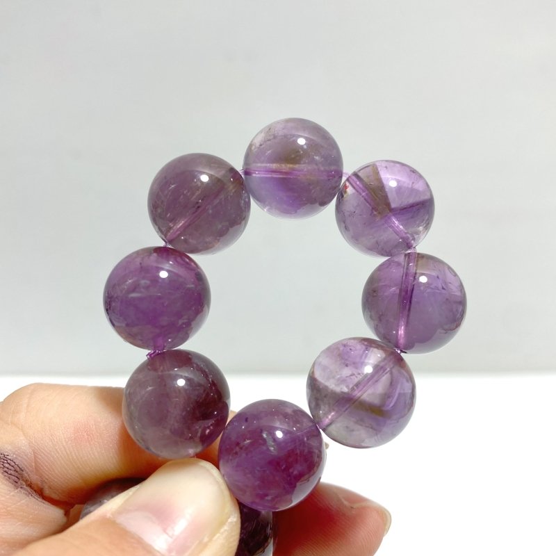 10 Pieces Beautiful Amethyst Bracelets - Wholesale Crystals