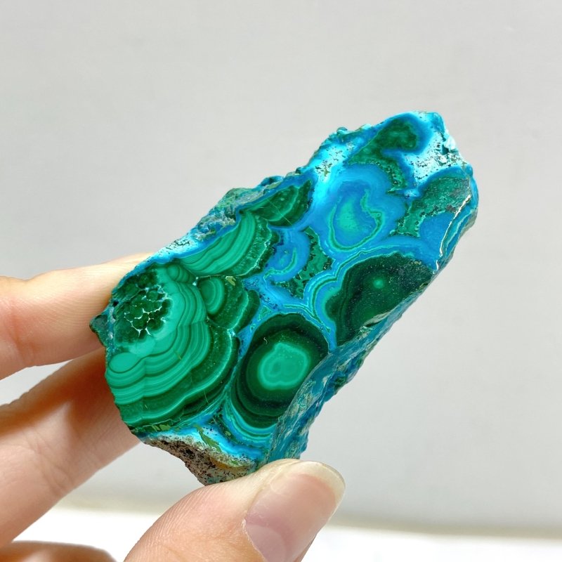 10 Pieces Beautiful Chrysocolla Mixed Malachite High Quality Specimen -Wholesale Crystals