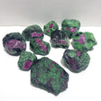 10 Pieces Large Raw Ruby Zoisite Specimen - Wholesale Crystals