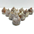10 Pieces Sunstone Mixed Moonstone Halloween Pumpkin Face - Wholesale Crystals