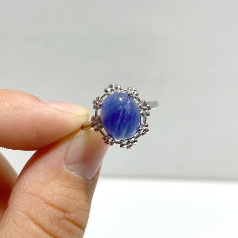101 Pieces Blue Kyanite Different Styles Rings - Wholesale Crystals