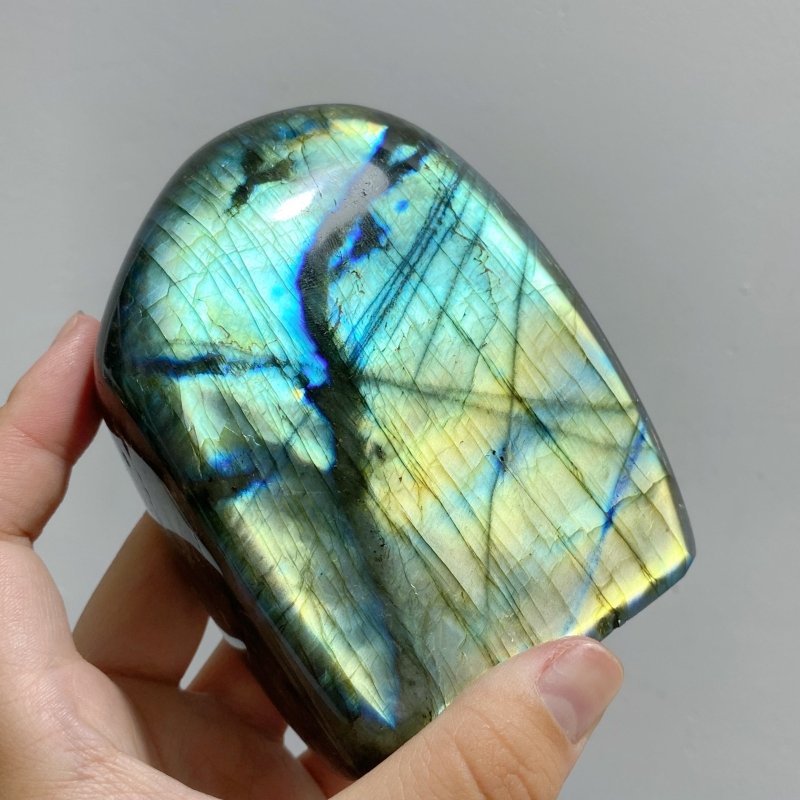 11 Pieces Large Beautiful Polished Labradorite Free Form -Wholesale Crystals