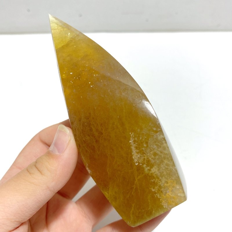 11 Pieces Large Rainbow Fluorite Mixed Color Flame High Quality - Wholesale Crystals