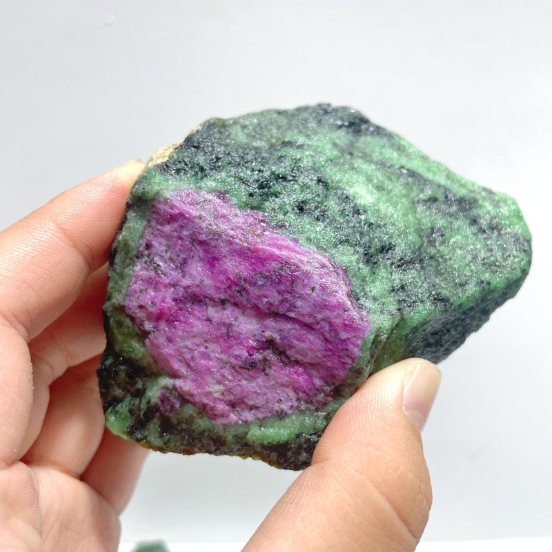 11 Pieces Large Raw Ruby Zoisite Specimen - Wholesale Crystals