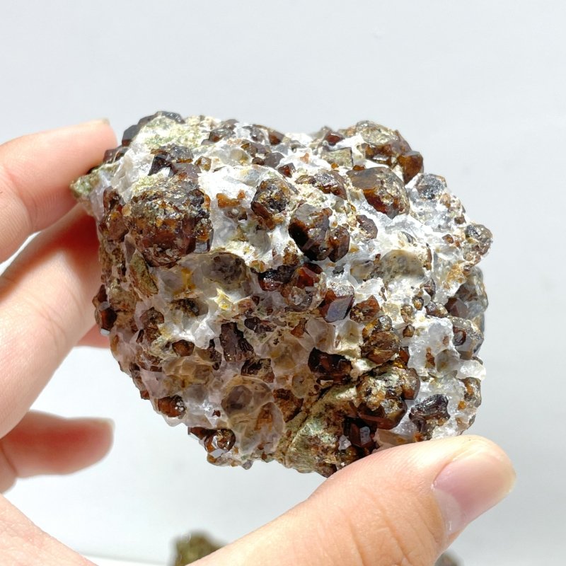11 Pieces Raw Garnet Specimen For Collection - Wholesale Crystals