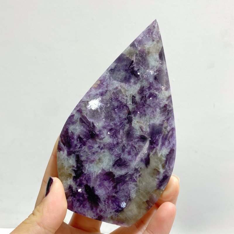 11 Pieces Spark Lepidolite Arrow Head Shape - Wholesale Crystals