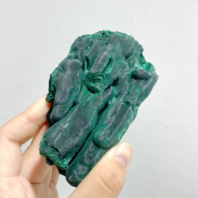 12 Pieces Beautiful High Quality Raw Malachite Specimen - Wholesale Crystals