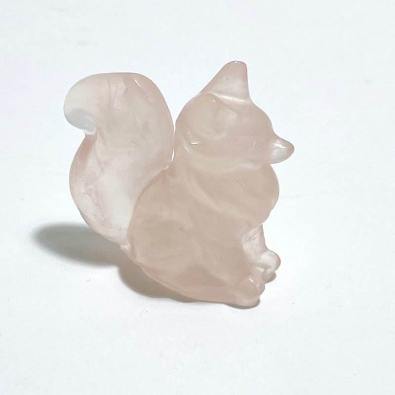 12 Types Fox Carving Wholesale Rose Quartz Labradorite Yellow Calcite - Wholesale Crystals