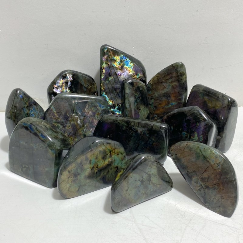 13 Pieces Colorful Labradorite Free Form -Wholesale Crystals