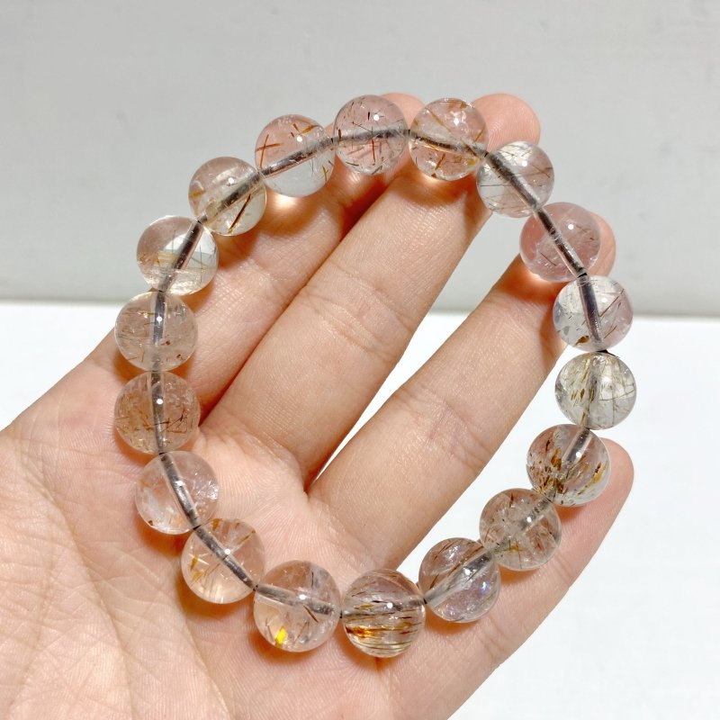 13 Pieces Rutile Quartz Bracelet Closeout - Wholesale Crystals