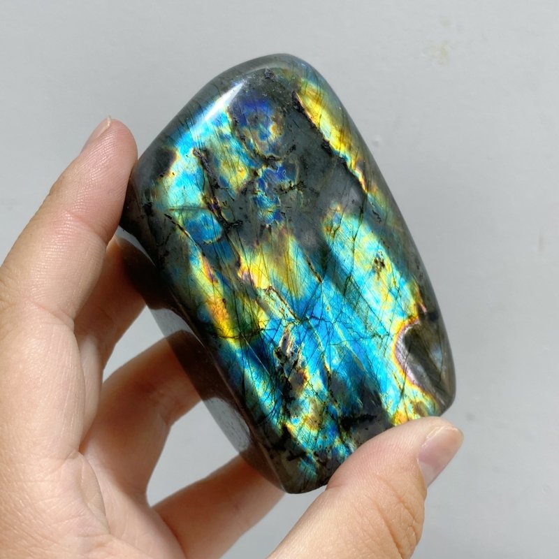 14 Pieces Beautiful Polished Labradorite Free Form -Wholesale Crystals