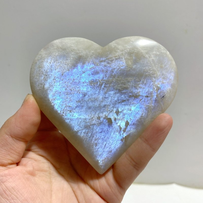 14 Pieces Moonstone Heart -Wholesale Crystals