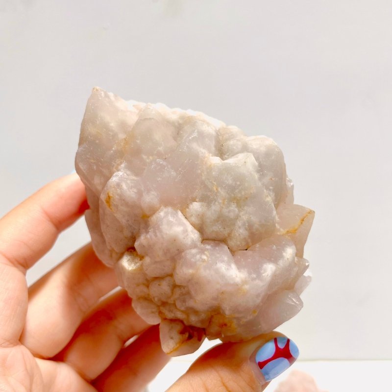 14 Pieces Raw Pink Quartz Specimen - Wholesale Crystals