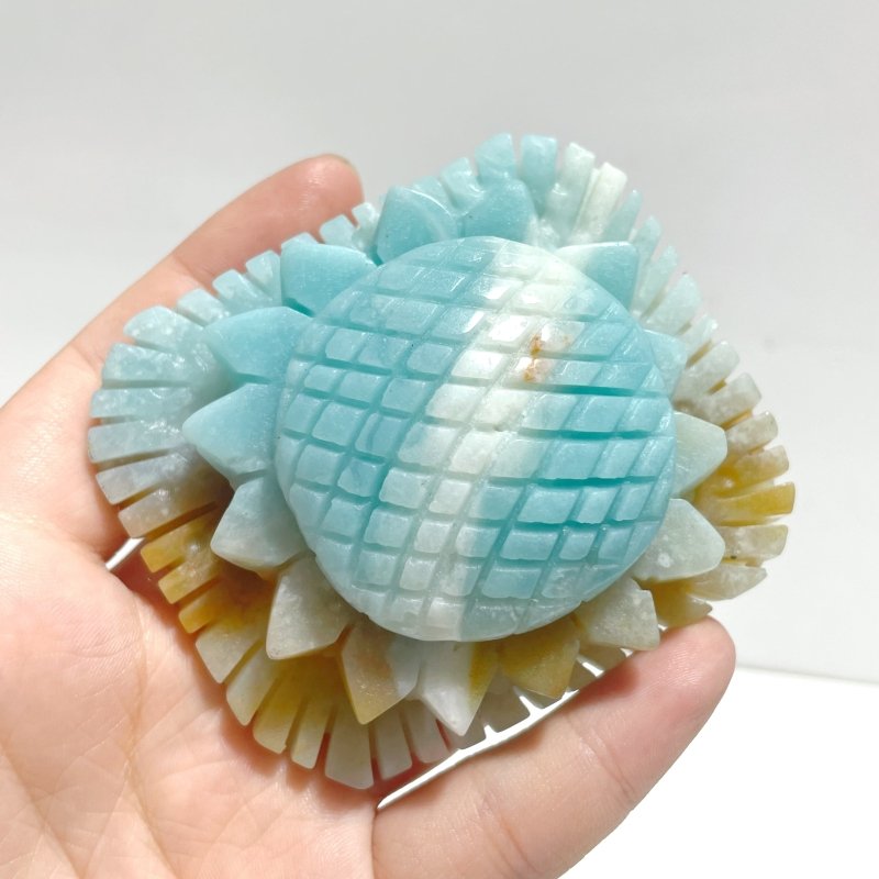 15 Pieces Caribbean Calcite Sea Animals Carving - Wholesale Crystals