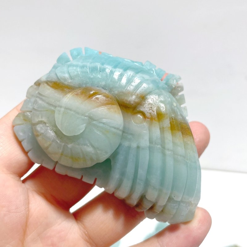 15 Pieces Caribbean Calcite Sea Animals Carving - Wholesale Crystals