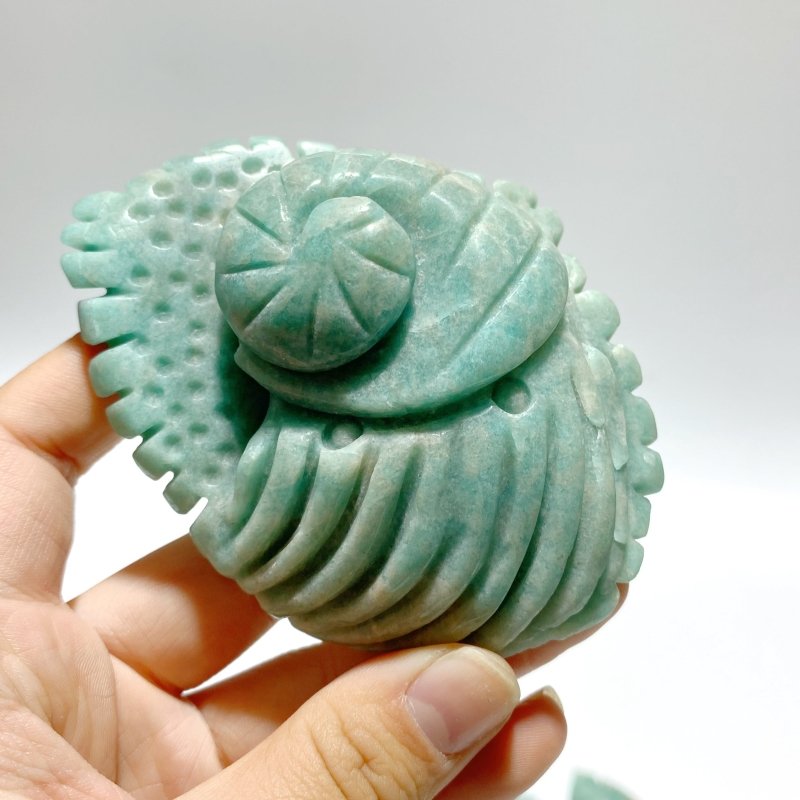16 Pieces Amazonite Sea Animal Carving - Wholesale Crystals
