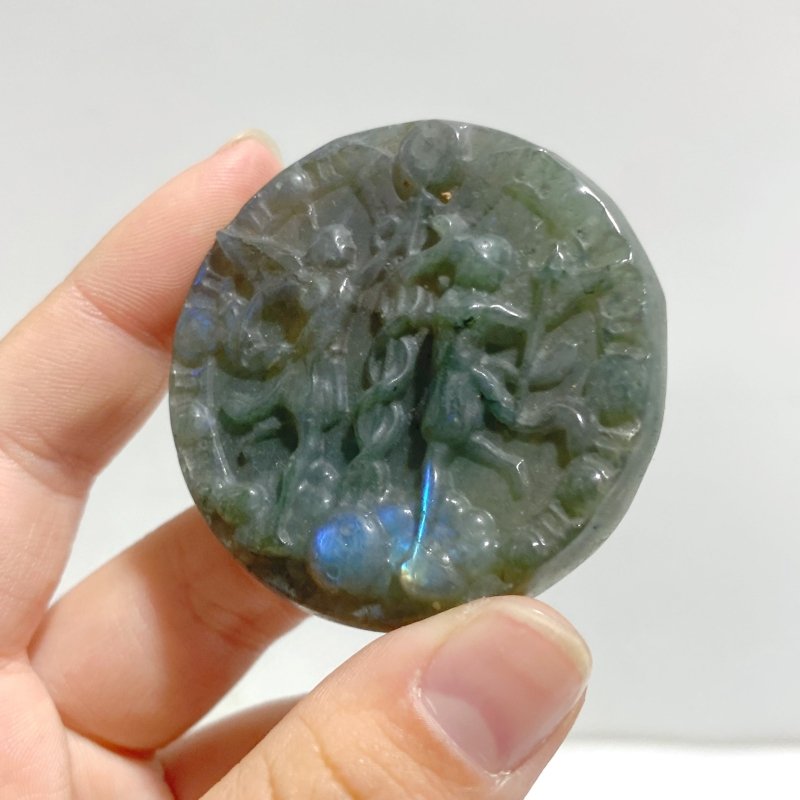 17 Pieces Labradorite Constellation Carving Clearance - Wholesale Crystals