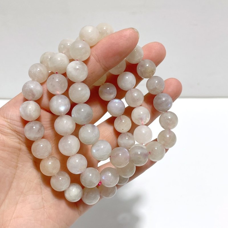 17 Pieces Moonstone Bracelets - Wholesale Crystals