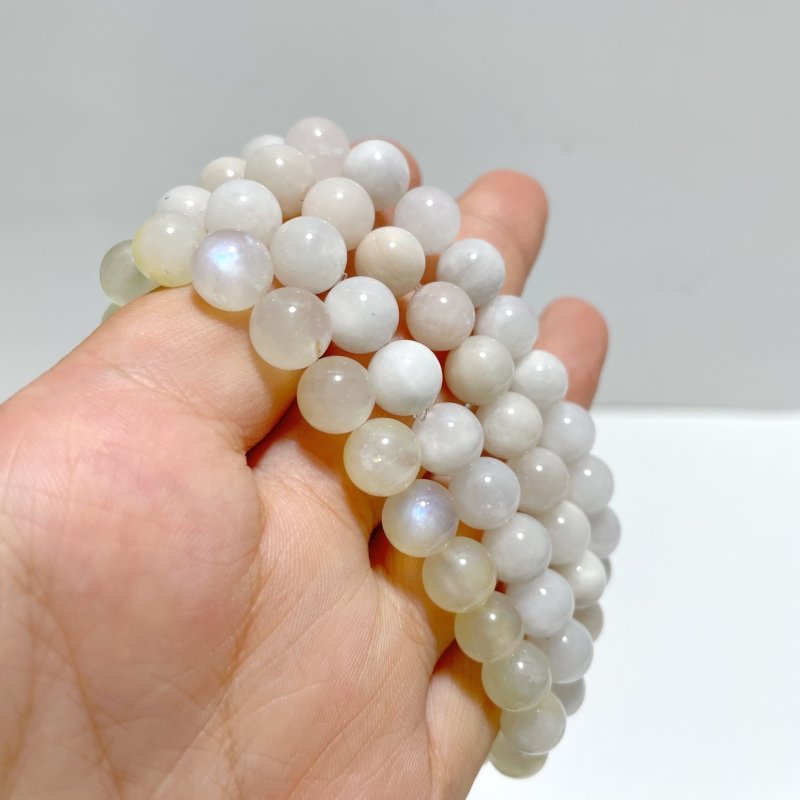 18 Pieces Moonstone Bracelets (Closeout) - Wholesale Crystals