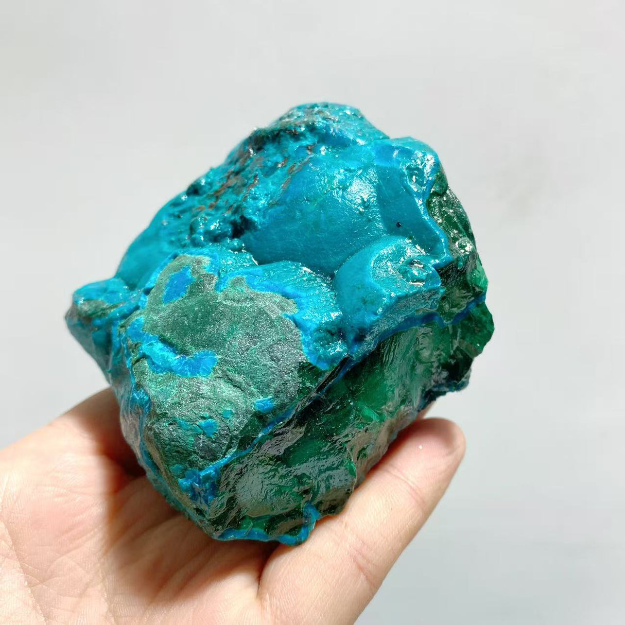 11 Pieces Beautiful Chrysocolla Mixed Malachite Specimen