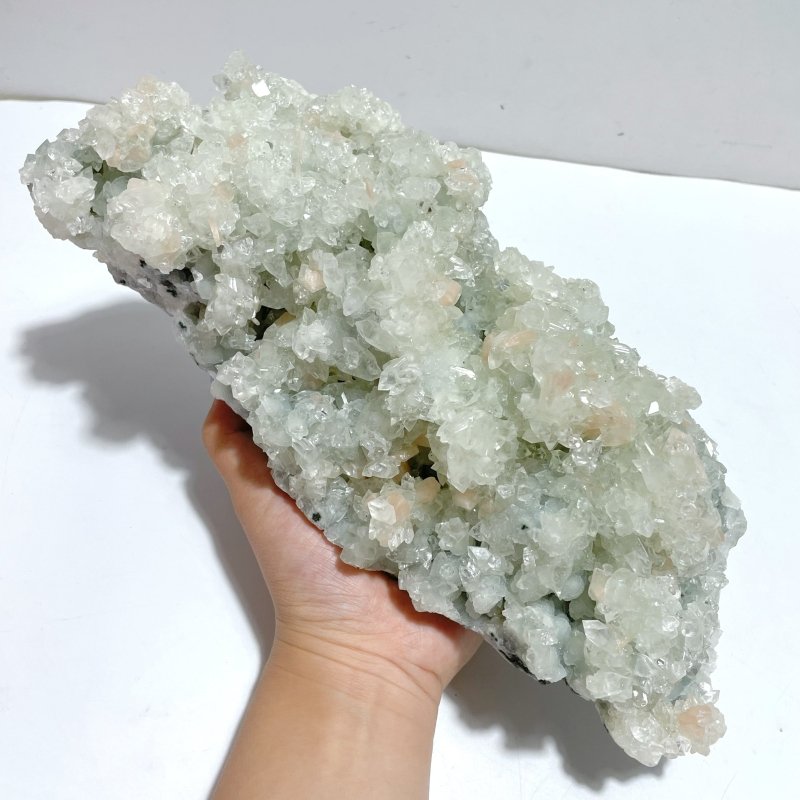 2 Pieces High Quality Large Flash Apophyllite Crystal Specimen For Collection - Wholesale Crystals