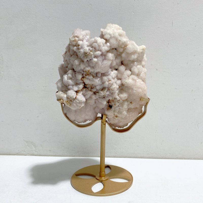 2 Pieces Raw Stilbite Specimen With Stand #4 -Wholesale Crystals
