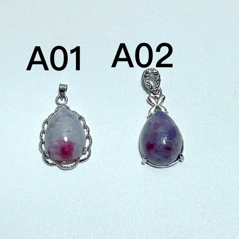 2 Styles Unicorn Stone Pendant Wholesale - Wholesale Crystals