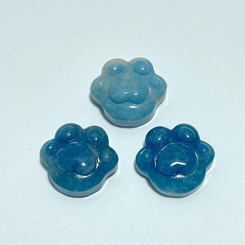 2 Types Cat Paw Labradorite Trolleite Stone Carving Wholesale - Wholesale Crystals