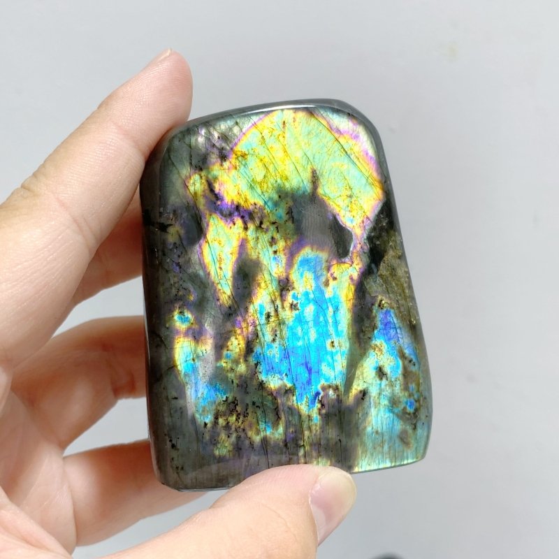 20 Pieces Beautiful Polished Labradorite Free Form -Wholesale Crystals