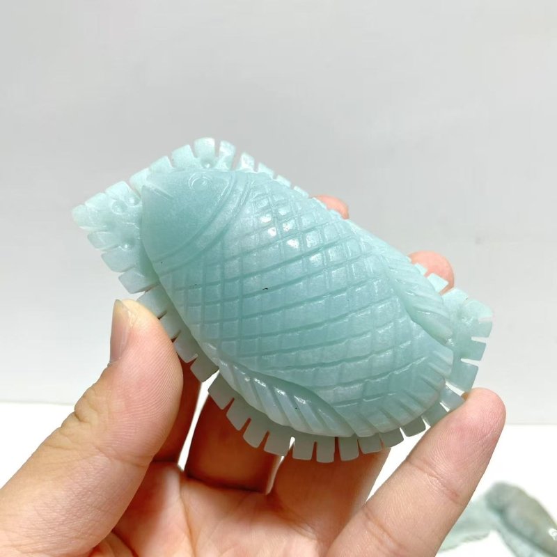 20 Pieces Caribbean Calcite Sea Animals Carving - Wholesale Crystals