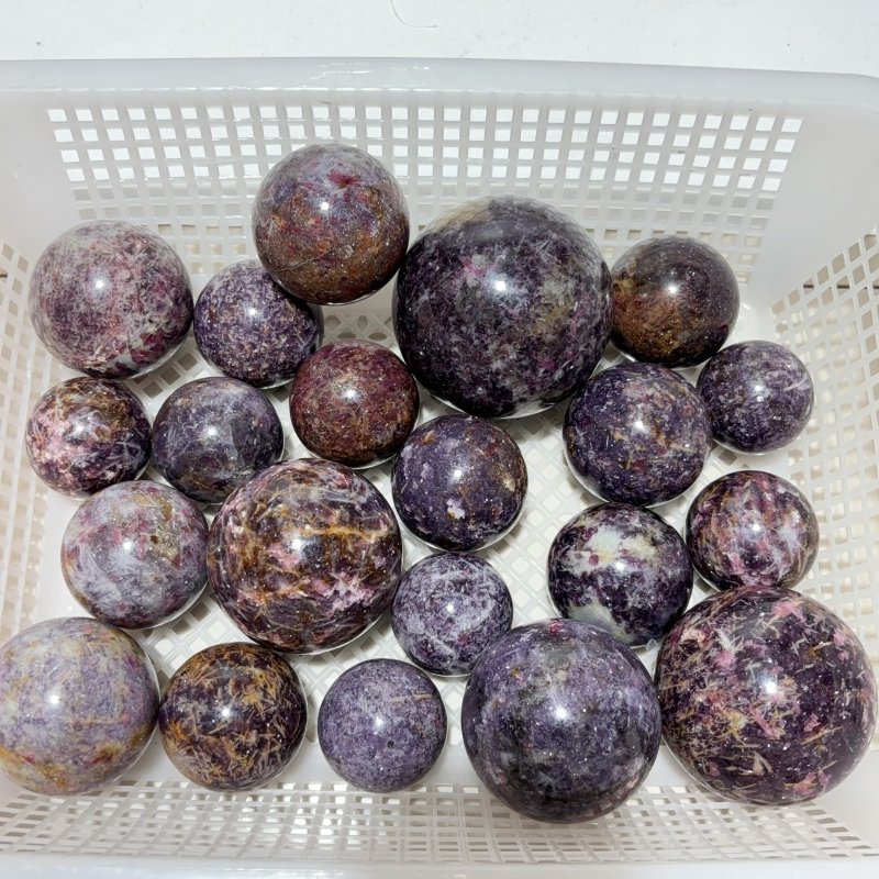 21 Pieces Unicorn Stone Spheres -Wholesale Crystals