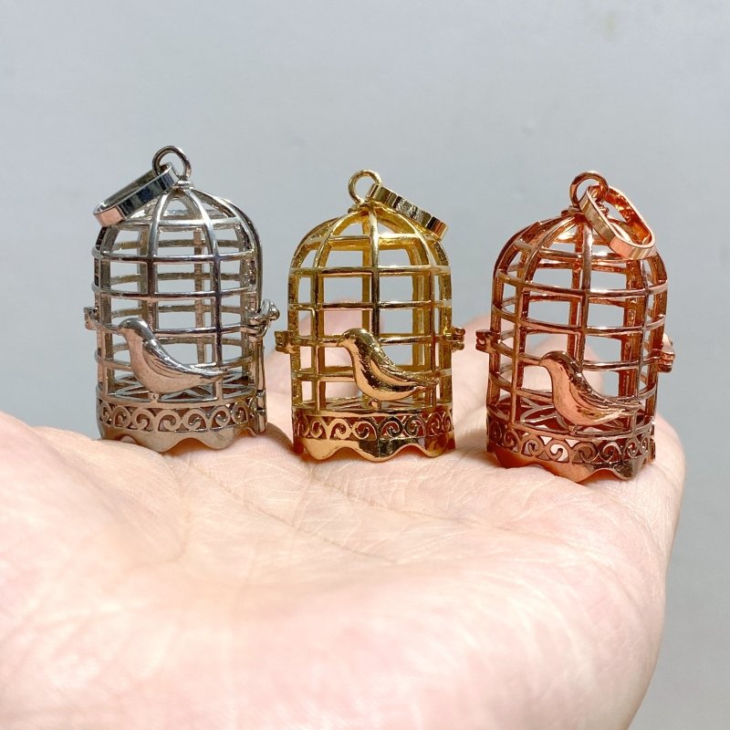 239 Pieces Hollowed Locket Openable Pendants For DIY Crystal Charms Closeout -Wholesale Crystals
