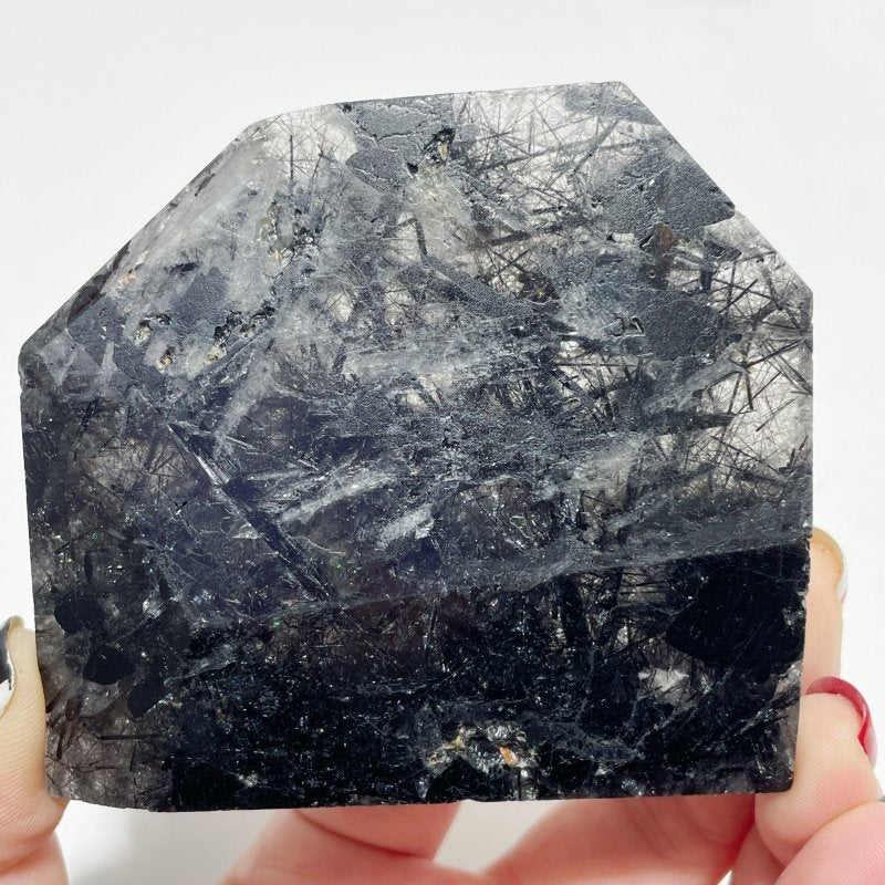 24 Pieces Black Tourmaline Quartz Free Form - Wholesale Crystals