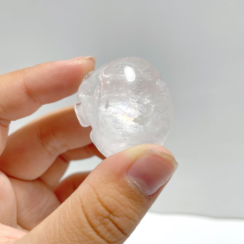 2.5 - 3.5cm Clear Quartz Skull Carving Wholesale - Wholesale Crystals