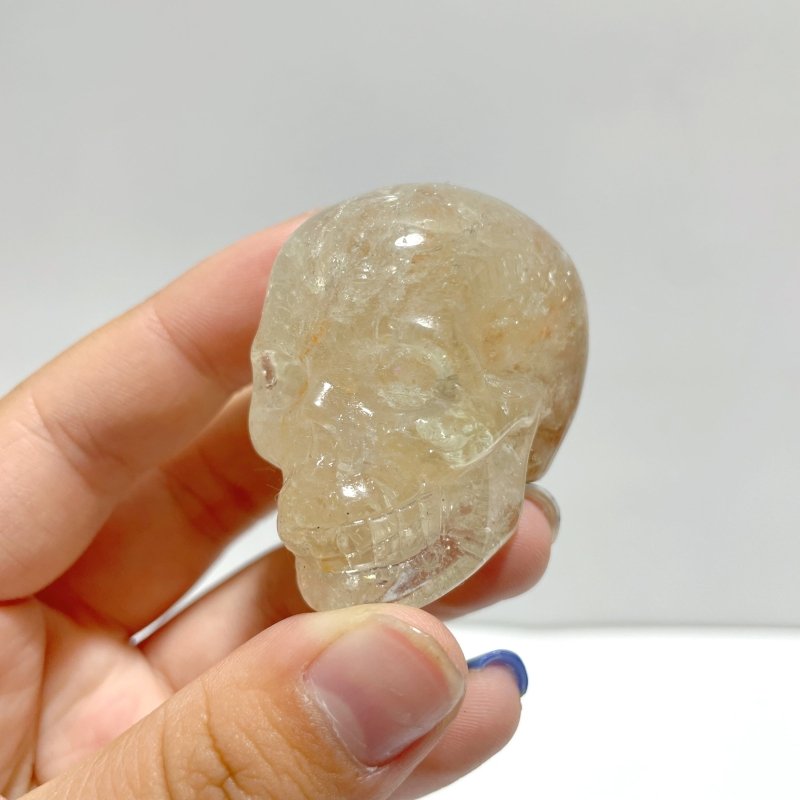 2.5 - 3.5cm Clear Quartz Skull Carving Wholesale - Wholesale Crystals