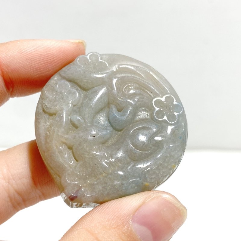 26 Pieces Trolleite Stone Deer Carving Clearance - Wholesale Crystals