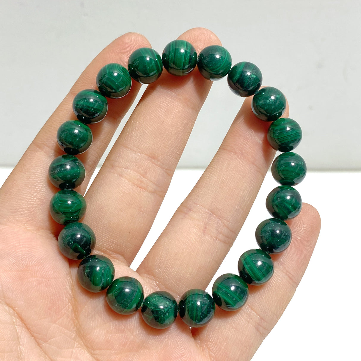 9MM Malachite Bracelet Wholesale