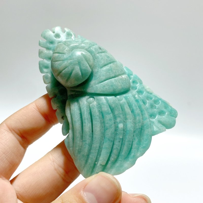 28 Pieces Amazonite Sea Animal Carving - Wholesale Crystals