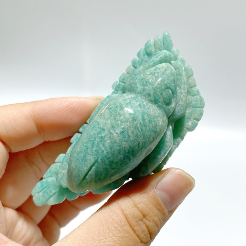 28 Pieces Amazonite Sea Animal Carving - Wholesale Crystals