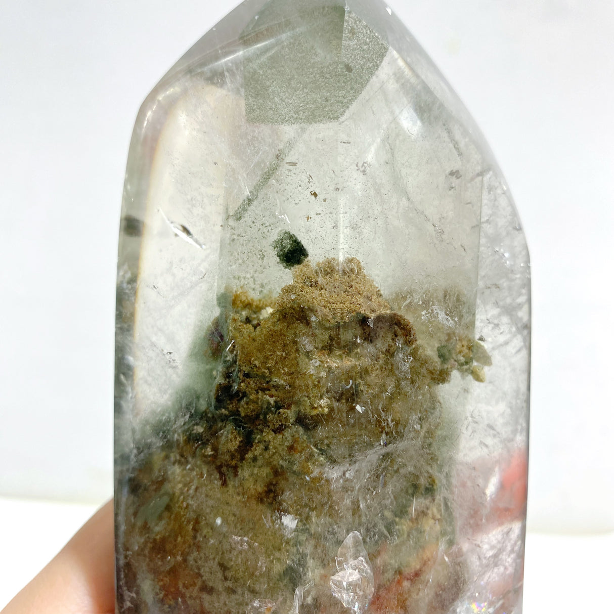 Unique Garden Quartz With Stand