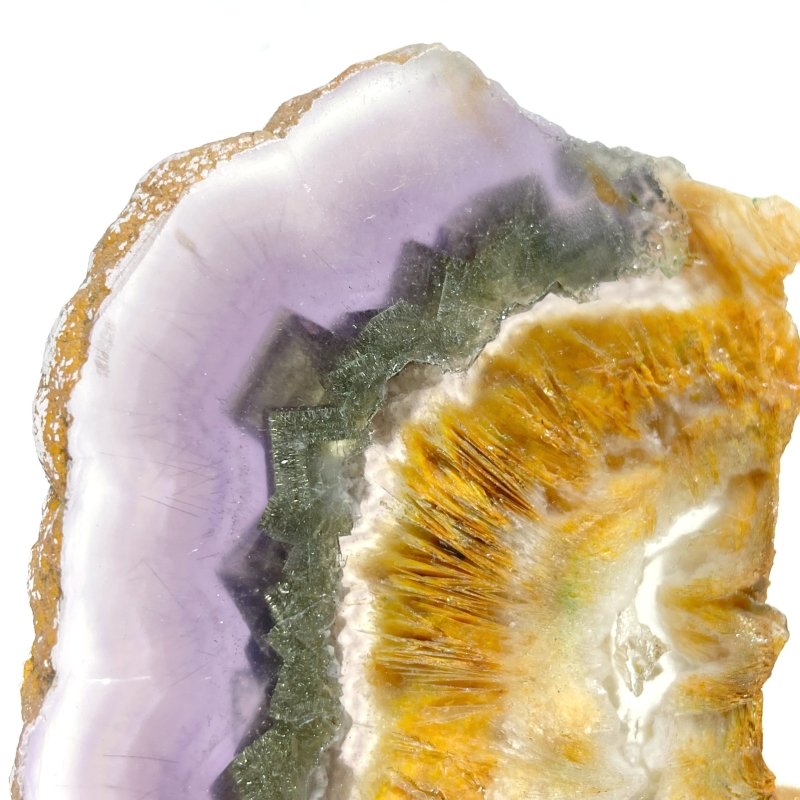 3 Pairs Fluorite Mixed Pyrite Butterfly Wing Carving With Stand - Wholesale Crystals