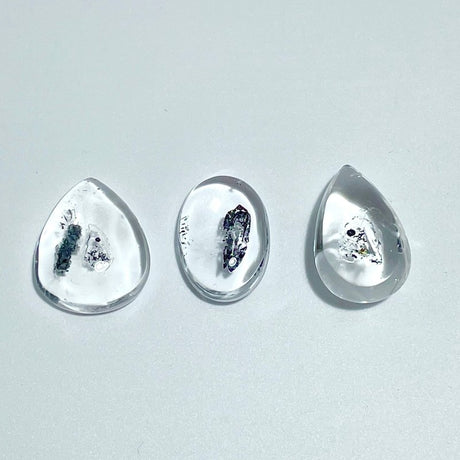 3 Pieces Enhydro Quartz Crystal DIY Pendants - Wholesale Crystals