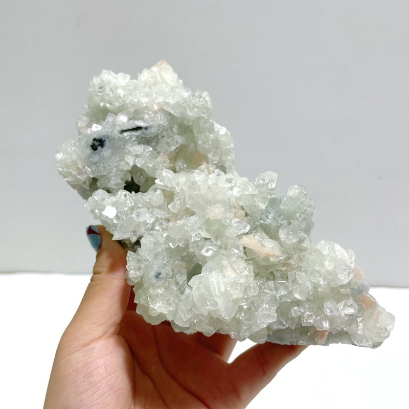 3 Pieces High Quality Large Flash Apophyllite Crystal Specimen For Collection - Wholesale Crystals