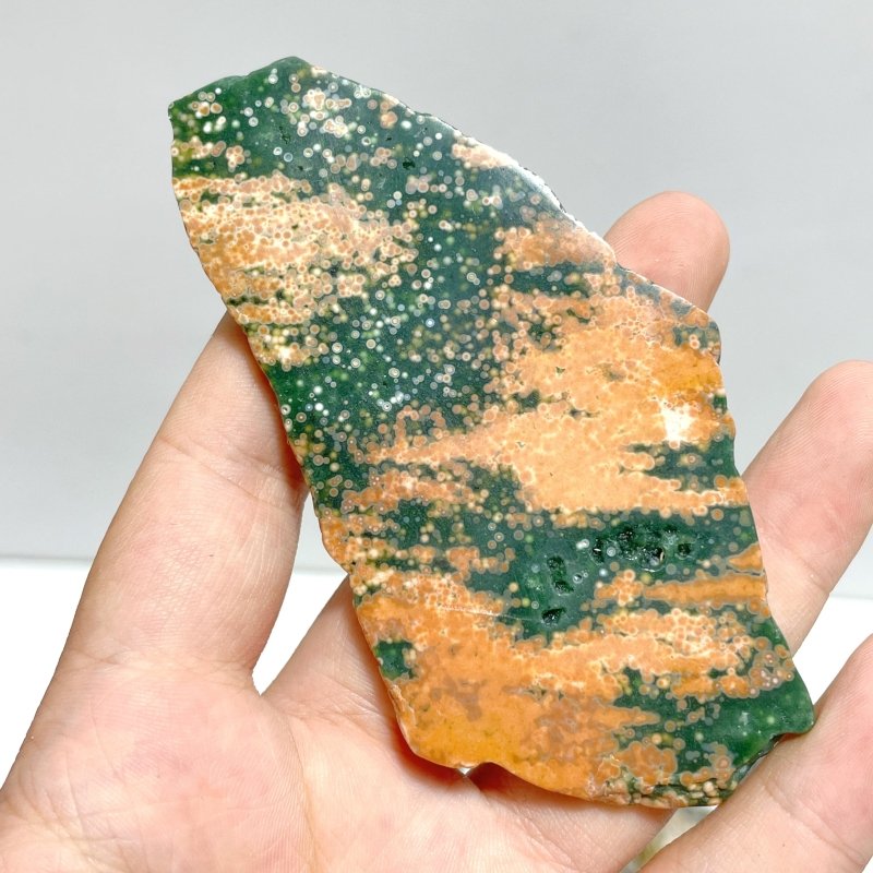 30 Pieces Beautiful 8th Vein Ocean Jasper Slab - Wholesale Crystals