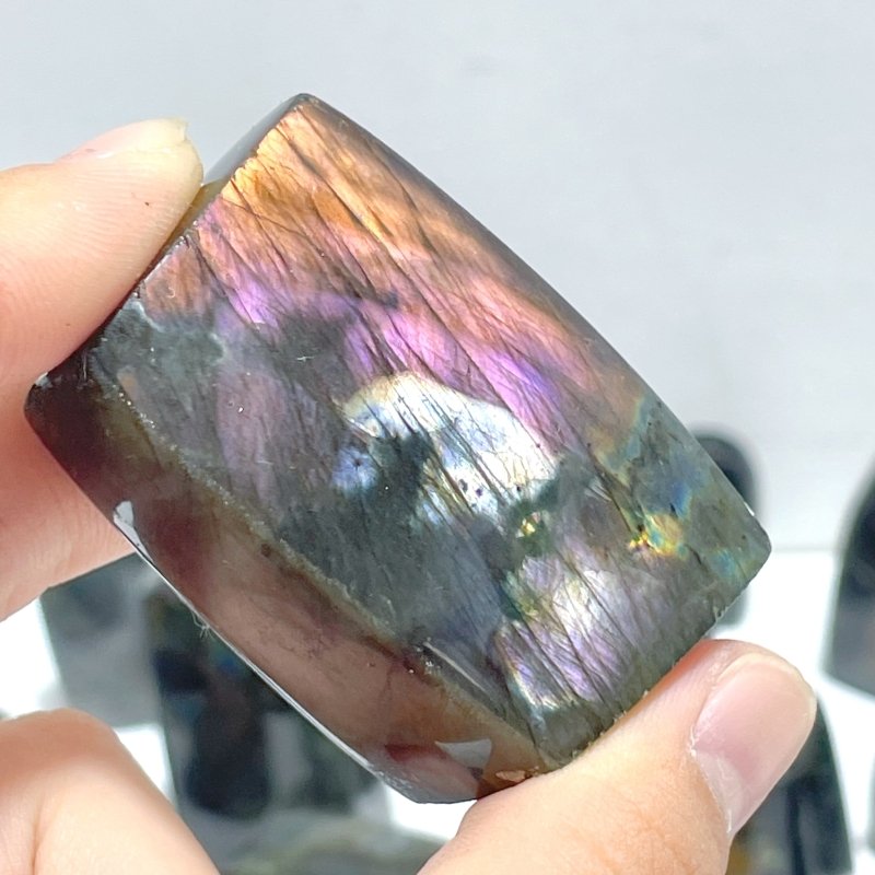 33 Pieces Labradorite High Quality Polished Free Form - Wholesale Crystals