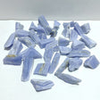 37 Pieces Beautiful Blue Lace Agate Free Form Mixed Size - Wholesale Crystals