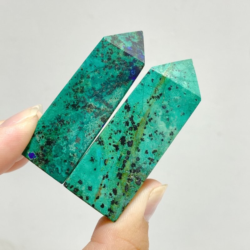 4-6cm Chrysocolla Tower Wholesale -Wholesale Crystals